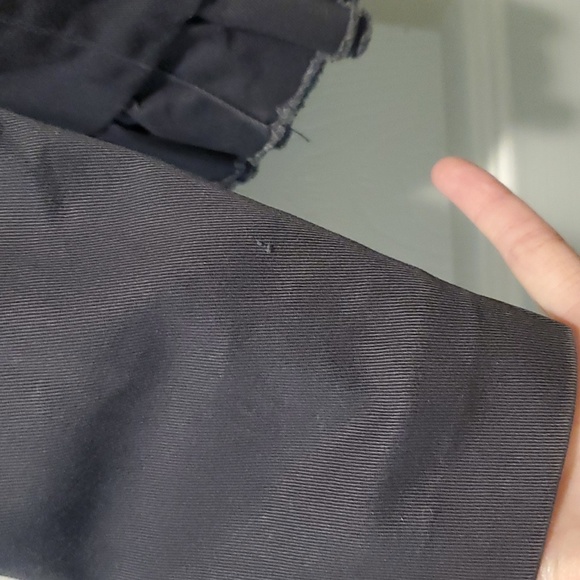 Crewcuts Ruffled Collar Jacket Blue with Lavender Trim Size 4/5 - Picture 6 of 9